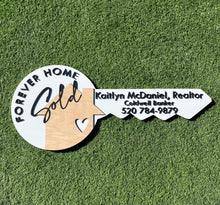 Load image into Gallery viewer, Sold By Key Sign