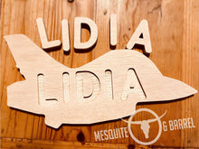 Load image into Gallery viewer, Custom Name Puzzle (F-16)